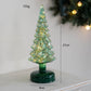 Sapin décoratif de table lumineux avec étoile