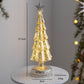 Sapin décoratif de table lumineux avec étoile