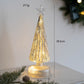 Sapin décoratif de table lumineux avec étoile