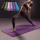 Tapis de yoga en TPE avec repères d'alignement, 6 mm