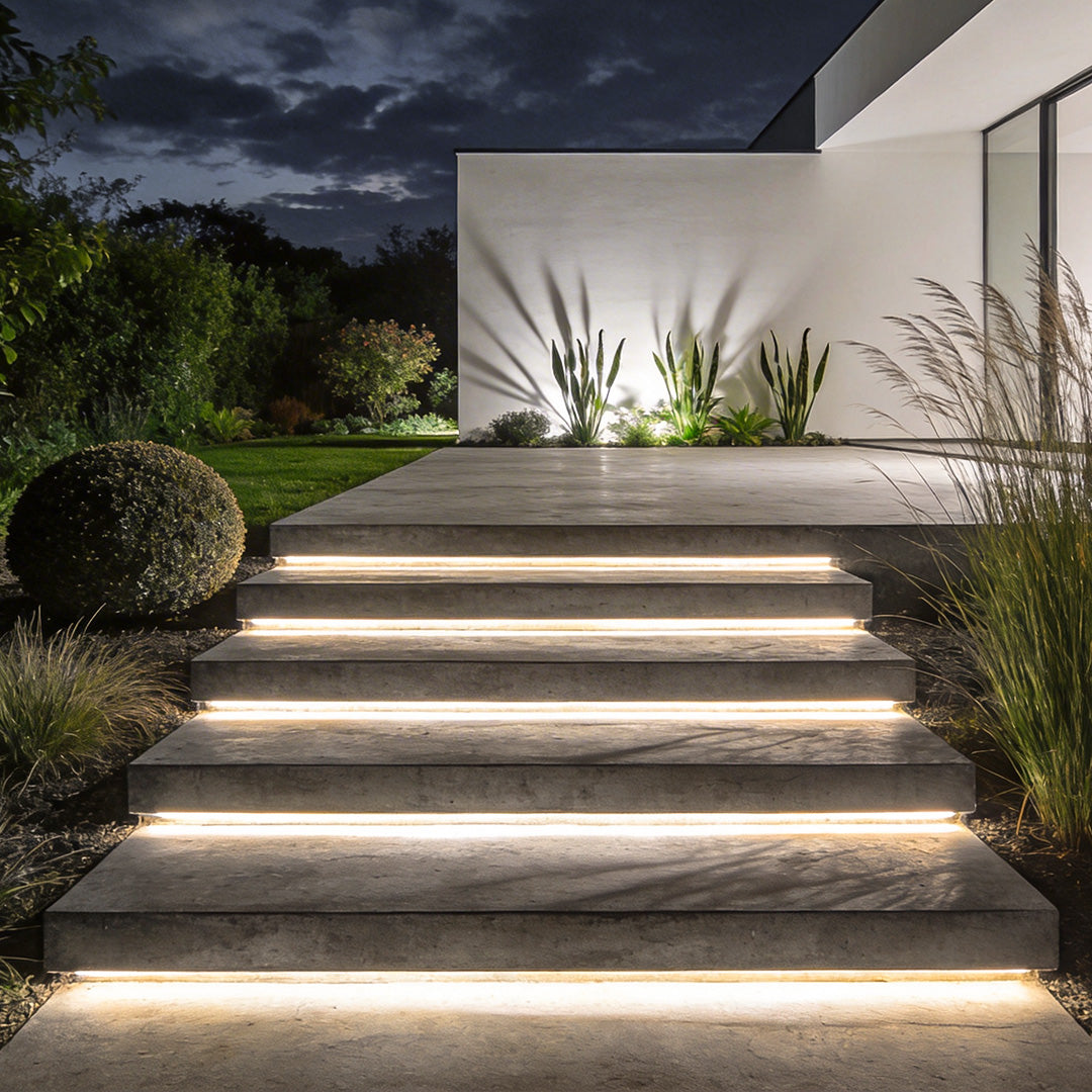 Ruban LED flexible encastrable pour extérieur