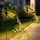 Lampe solaire de jardin en forme d'arrosoir à guirlande lumineuse