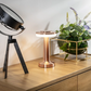 Lampe de table rechargeable rétro avec variateur