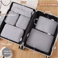 Lot de six ou huit organiseurs de valise en polyester