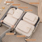 Lot de six ou huit organiseurs de valise en polyester