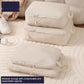 Lot de six ou huit organiseurs de valise en polyester