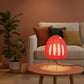 Lampe de table en papier à base trépied