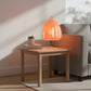 Lampe de table en papier à base trépied