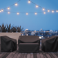 Housse de protection pour mobilier de jardin en polyester