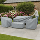 Housse de protection pour mobilier de jardin en polyester