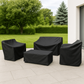Housse de protection pour mobilier de jardin en polyester