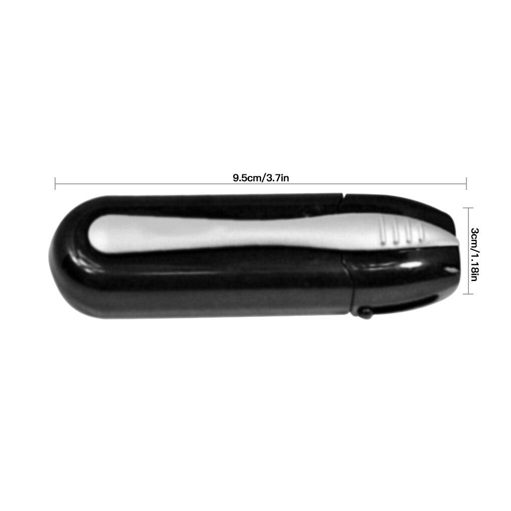 Nettoyeur de lunettes compact à tampons de carbone