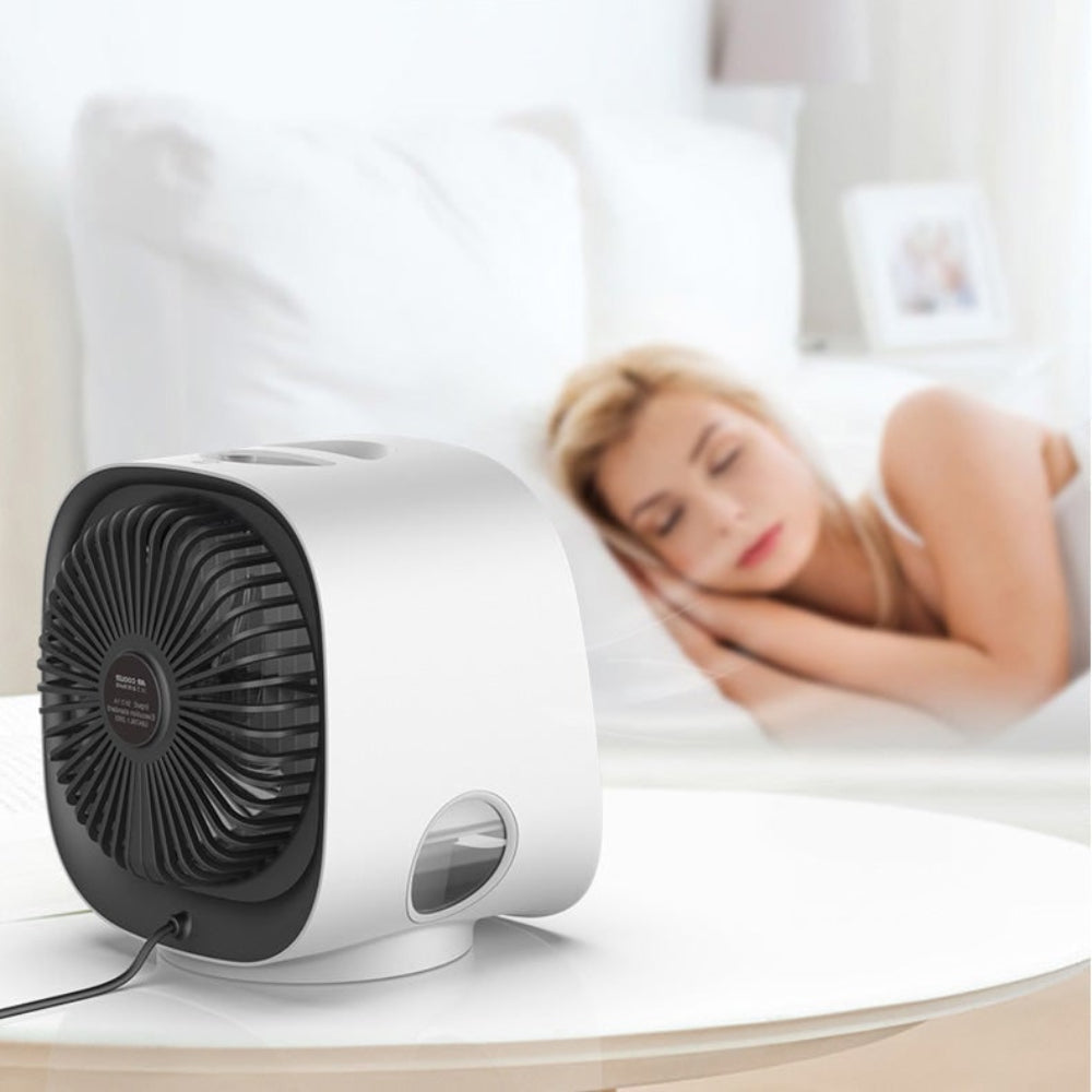 Ventilateur de table avec brumisation, réservoir de 300 ml