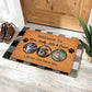 Tapis d'entrée lavable à illustrations d'animaux