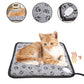 Tapis chauffant électrique pour chien et chat avec commande