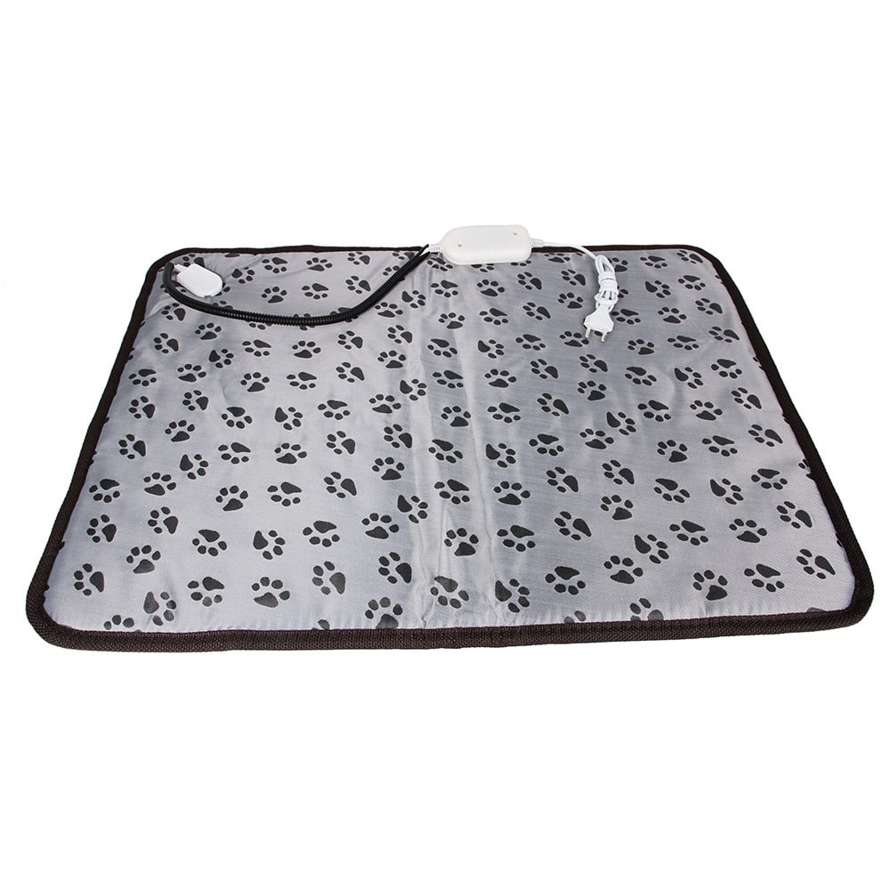 Tapis chauffant électrique pour chien et chat avec commande