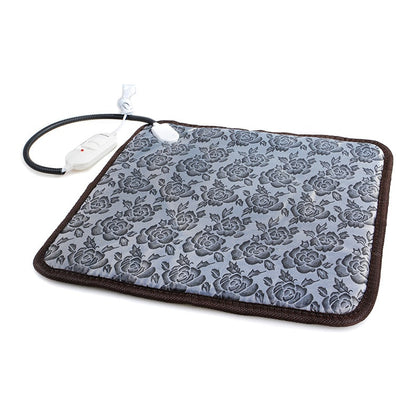 Tapis chauffant électrique pour chien et chat avec commande