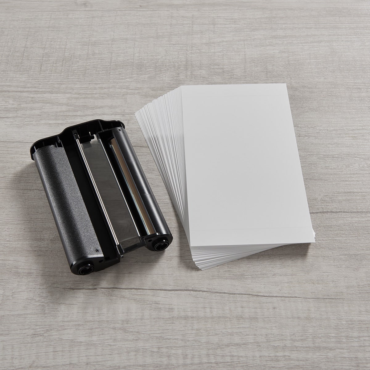 Kit de recharge pour imprimante photo avec ruban et quarante feuilles