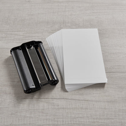 Kit de recharge pour imprimante photo avec ruban et quarante feuilles