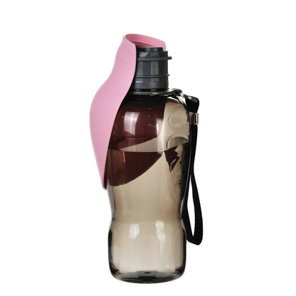 Felineau Gourde Portable pour Chien | Bouteille 2 en 1 avec Gamelle Intégrée