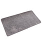 Tapis de salle de bain en microfibre pelucheuse