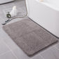 Tapis de salle de bain en microfibre pelucheuse