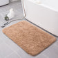Tapis de salle de bain en microfibre pelucheuse