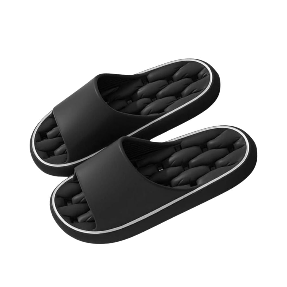 Claquettes de douche en mousse EVA à semelle ajourée
