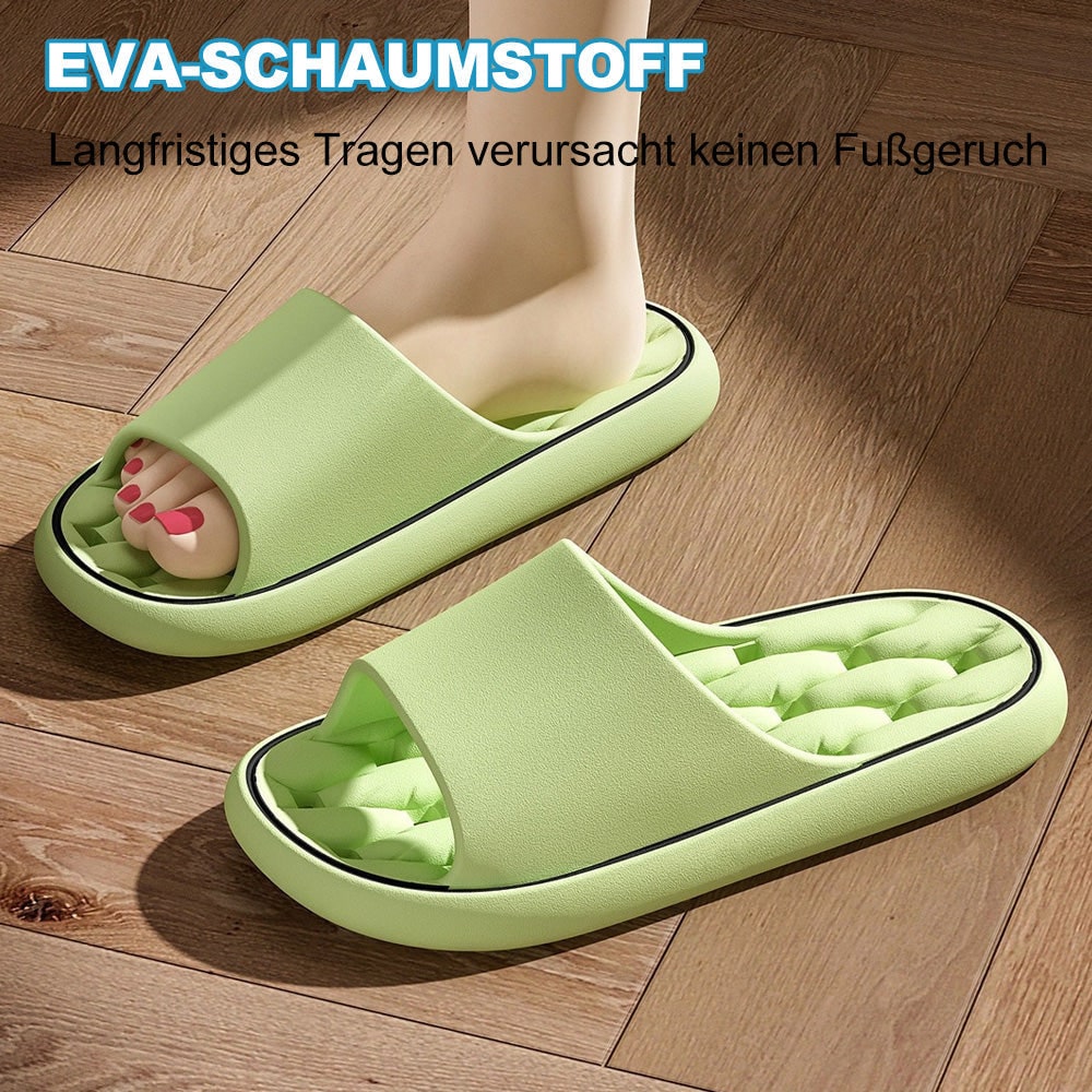 Claquettes de douche en mousse EVA à semelle ajourée