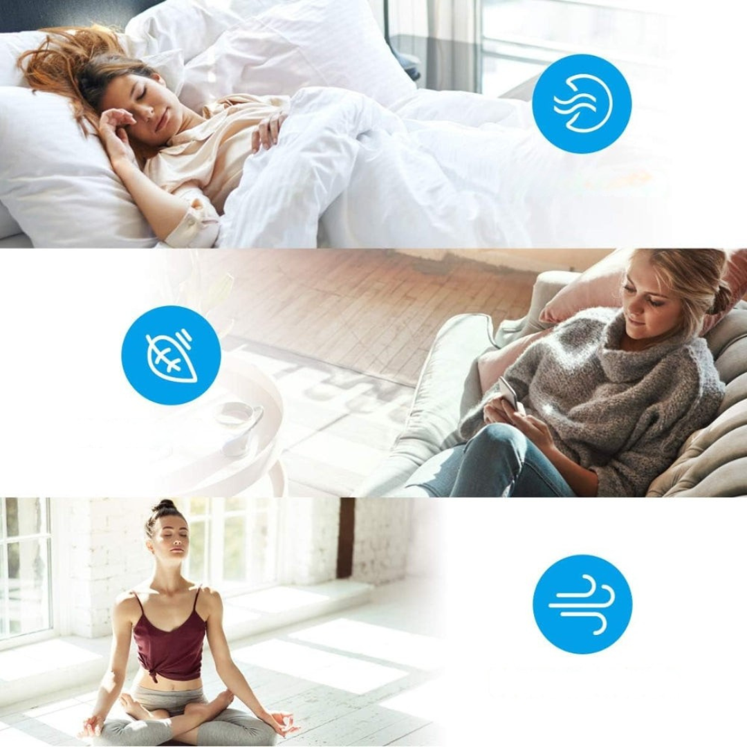 Rafraîchisseur d'air évaporatif avec réservoir de 6 litres