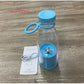 Mixeur portable rechargeable à quatre lames, 350 ml