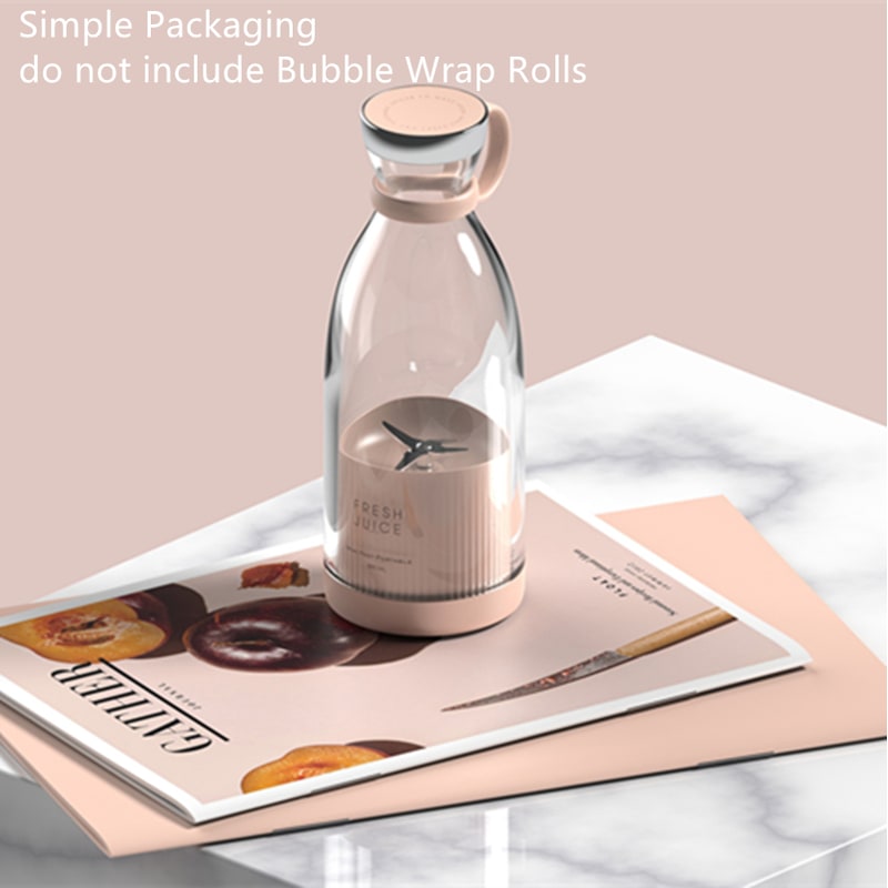 Mixeur portable rechargeable à quatre lames, 350 ml