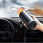 Ventilateur chauffant automobile cylindrique 12 V avec support