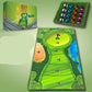 Jeu de golf d'approche avec tapis cible et seize balles