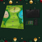 Jeu de golf d'approche avec tapis cible et seize balles