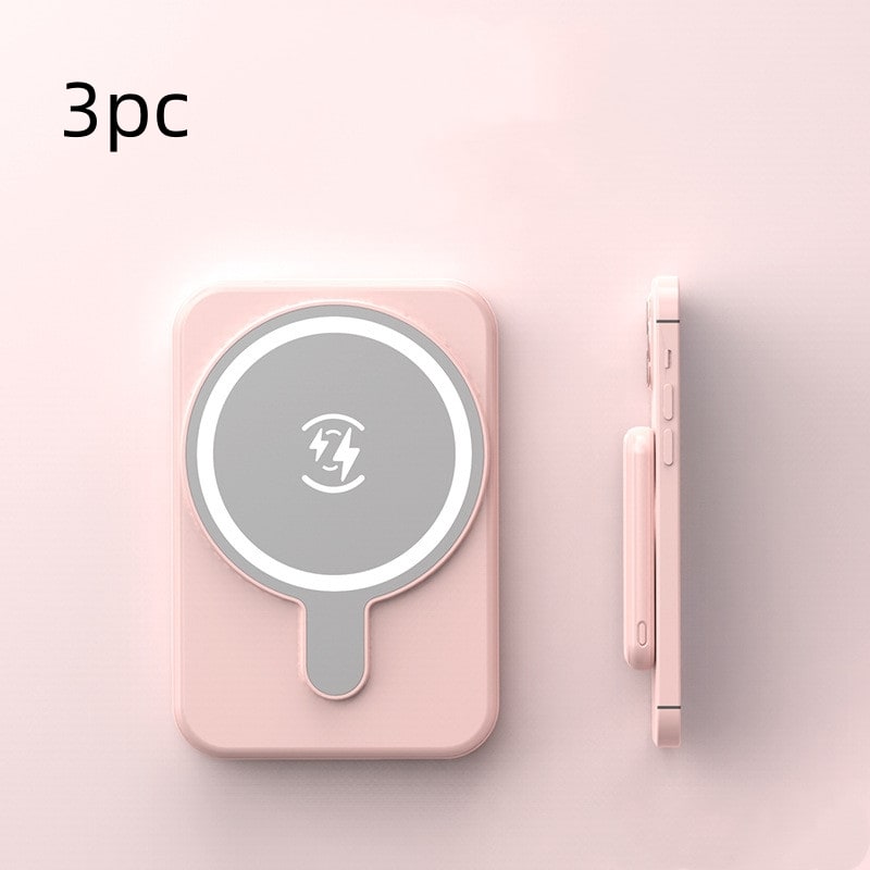 Batterie externe magnétique à recharge sans fil, 10 000 mAh