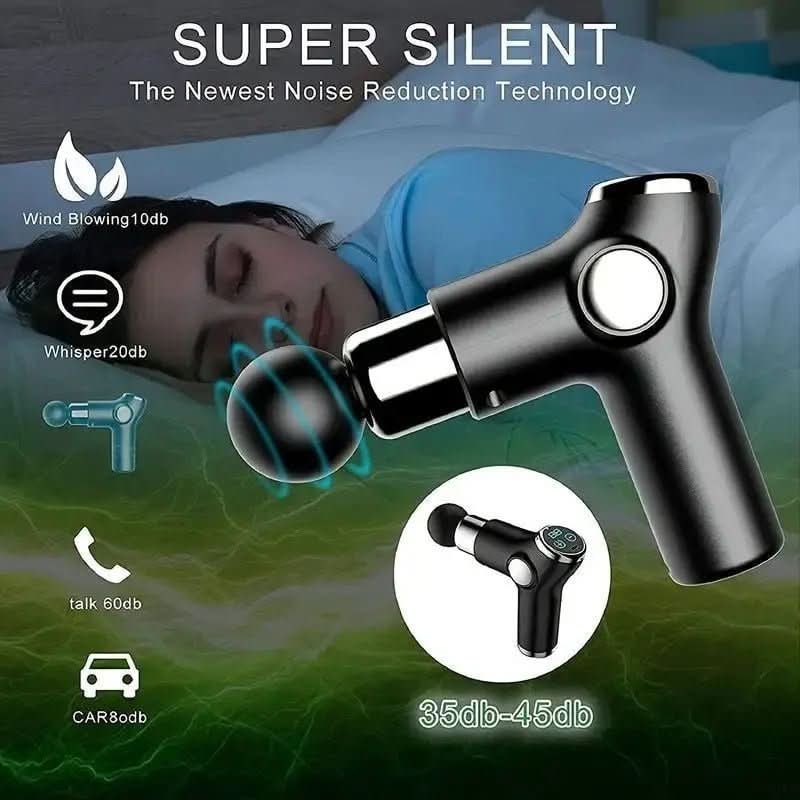 Pistolet de massage portable rechargeable USB-C