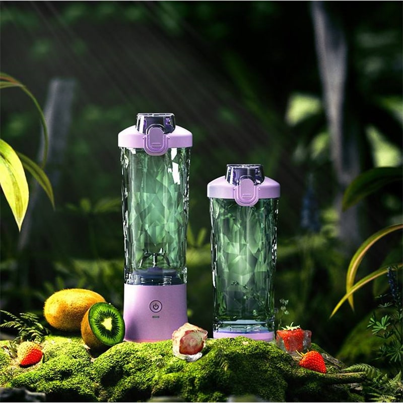 Mini mixeur rechargeable à six lames avec gobelet