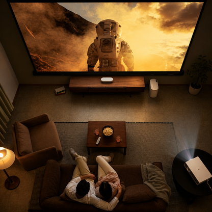 Mini vidéoprojecteur avec mise au point manuelle et port micro-USB