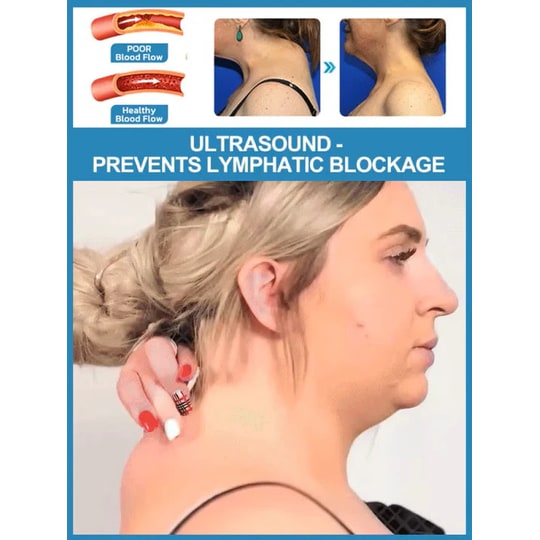 Appareil de massage cervical rechargeable en U avec chaleur