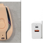 Mini batterie externe porte-clés avec connecteur rétractable