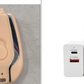 Mini batterie externe porte-clés avec connecteur rétractable