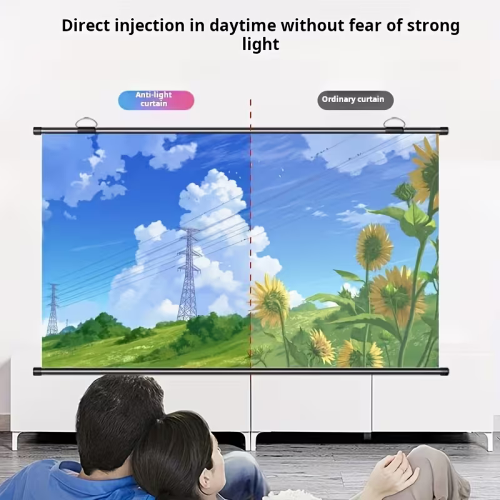Écran de projection portable au format 16:9