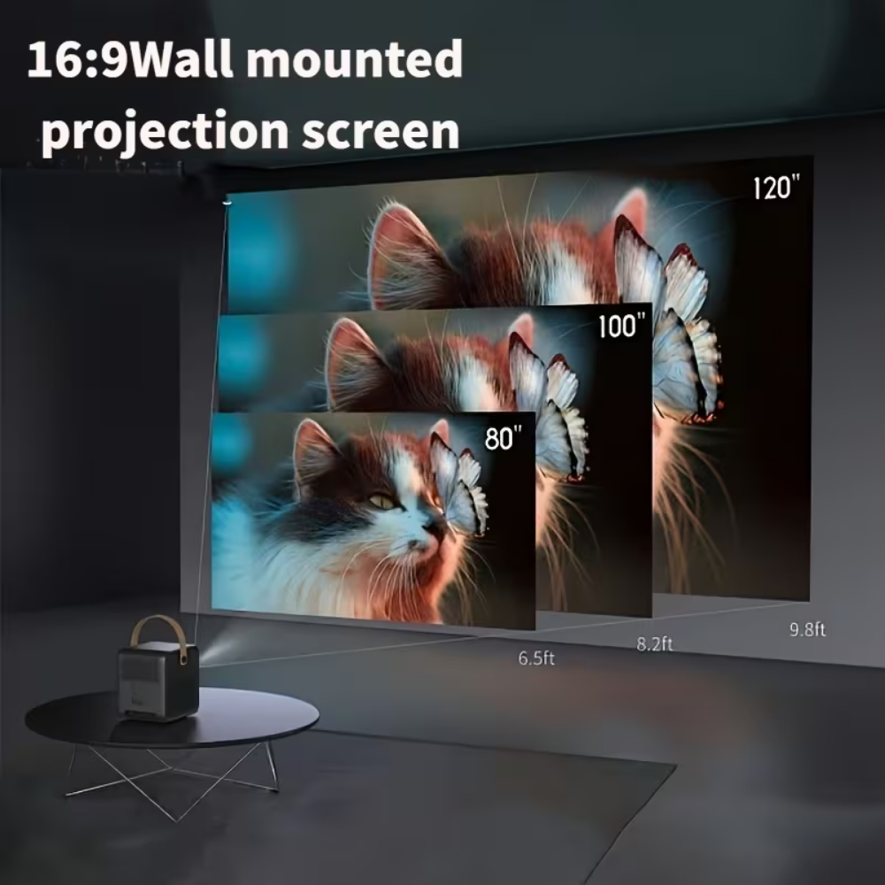 Écran de projection portable au format 16:9