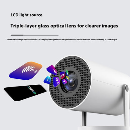 Vidéoprojecteur portable à support orientable avec écran