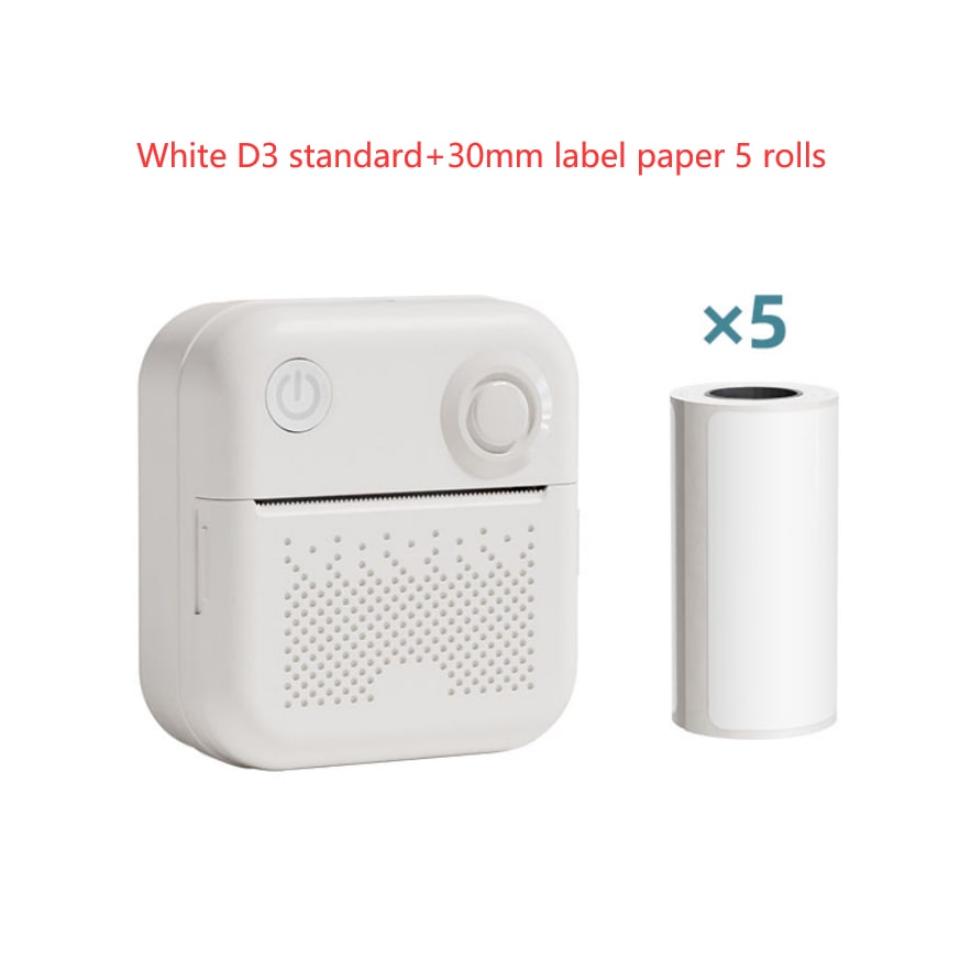 Mini imprimante thermique Bluetooth rechargeable