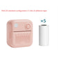 Mini imprimante thermique Bluetooth rechargeable