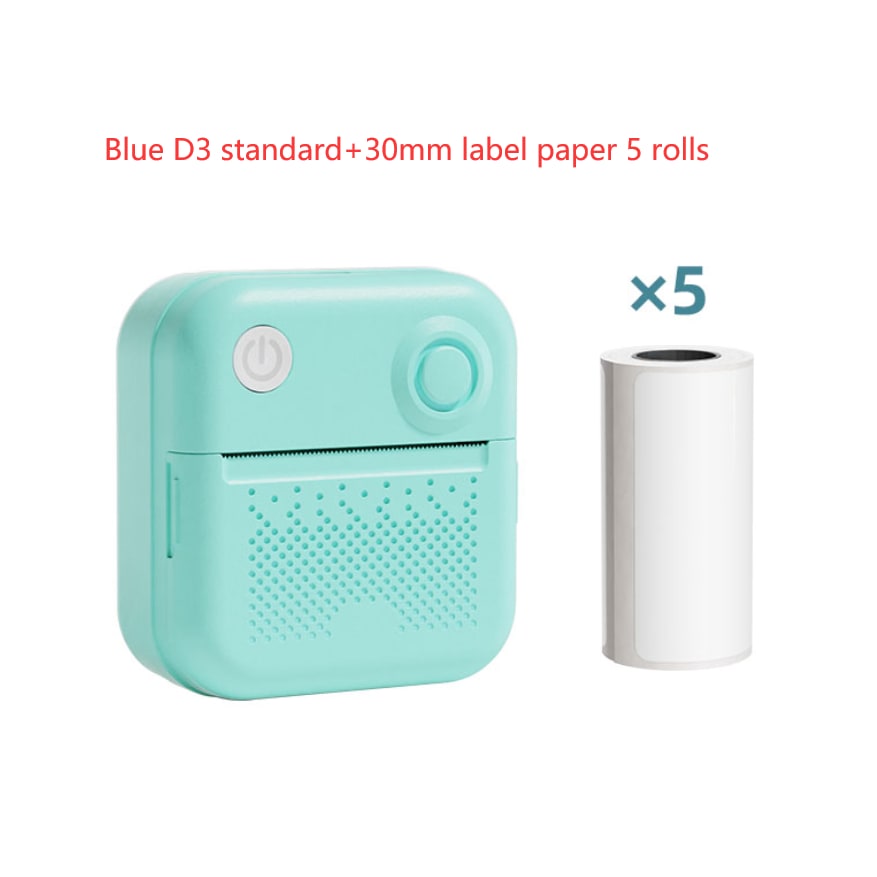 Mini imprimante thermique Bluetooth rechargeable