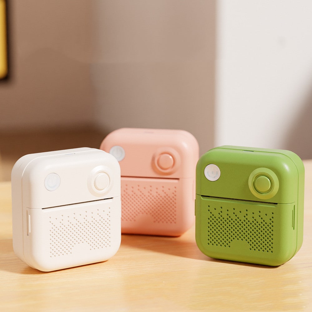 Mini imprimante thermique Bluetooth rechargeable