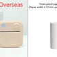 Mini imprimante thermique Bluetooth rechargeable